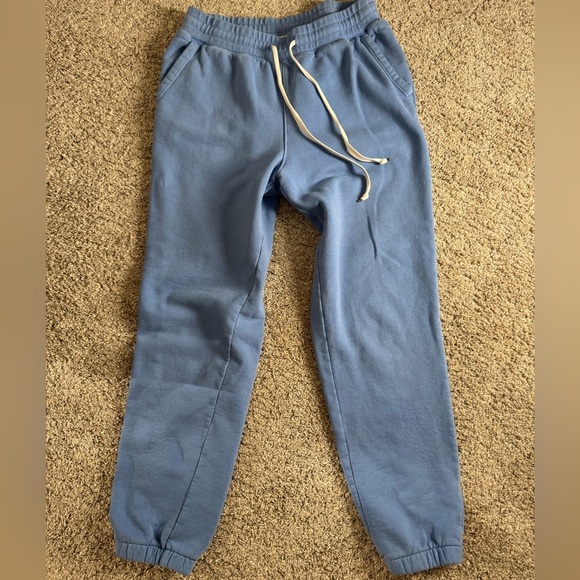 Rails Pants - Rails soft blue jogger sweat pants with pockets lounge wear Small